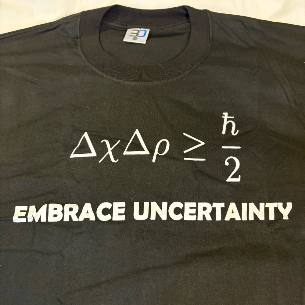b.o.c. Black Embrace Uncertainty Tee
